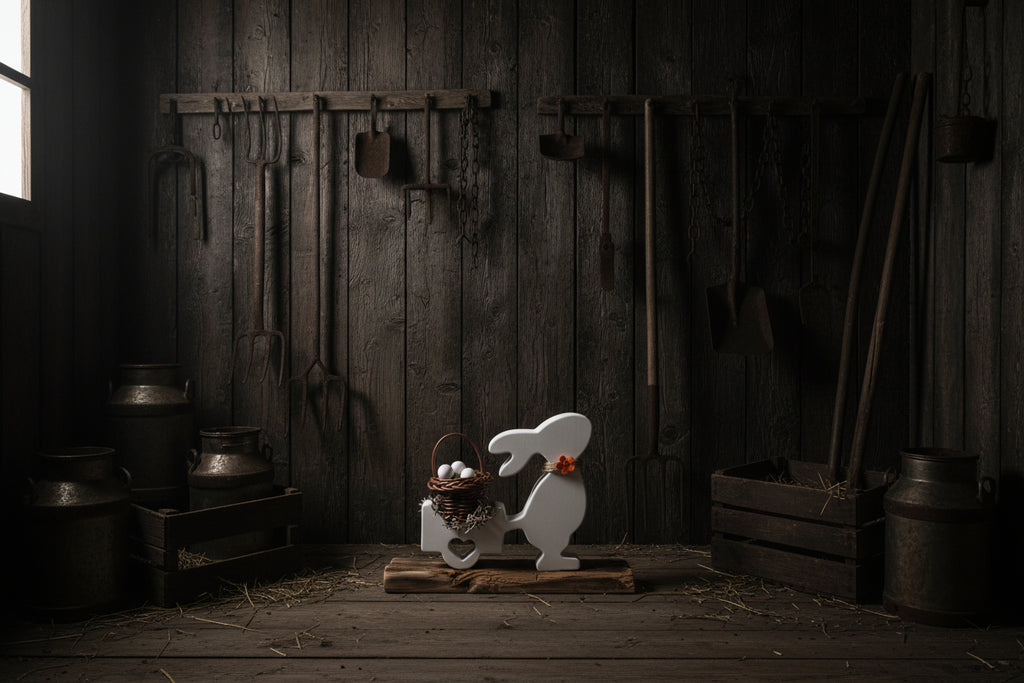 Hase mit Anhänger