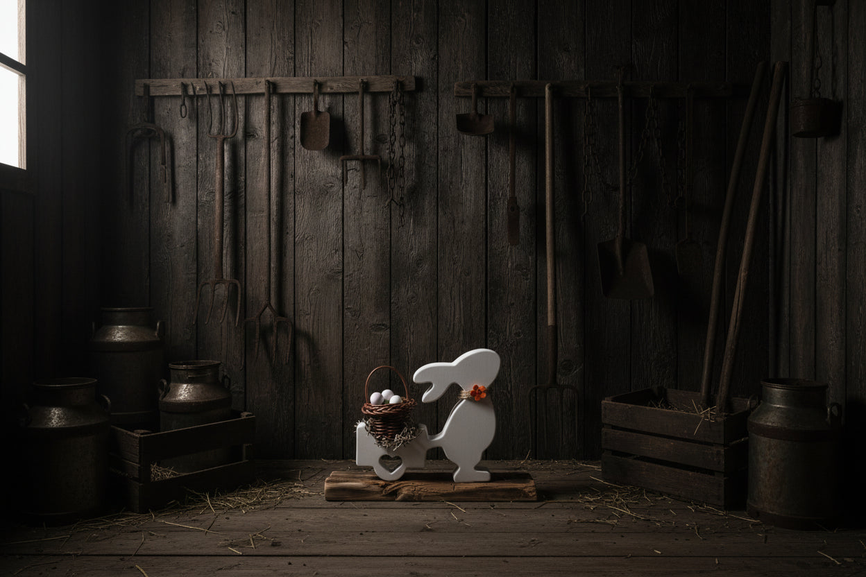 Hase mit Anhänger